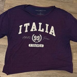 Purple Italia Women's Top